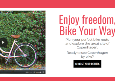 Bike Your Way – Campaign Website
